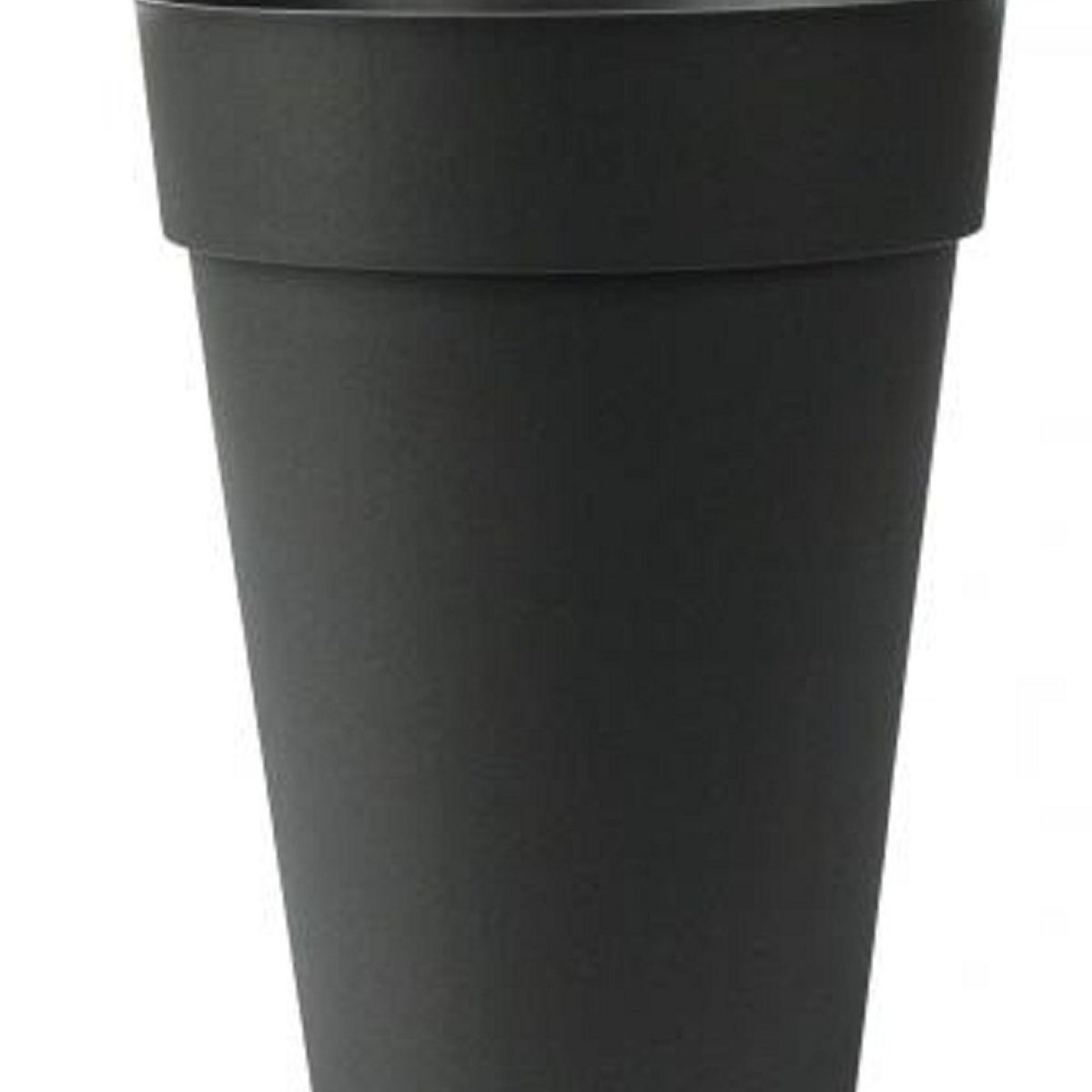 EURO3PLAST - Macetero de plástico 34x46 cm color gris antracita