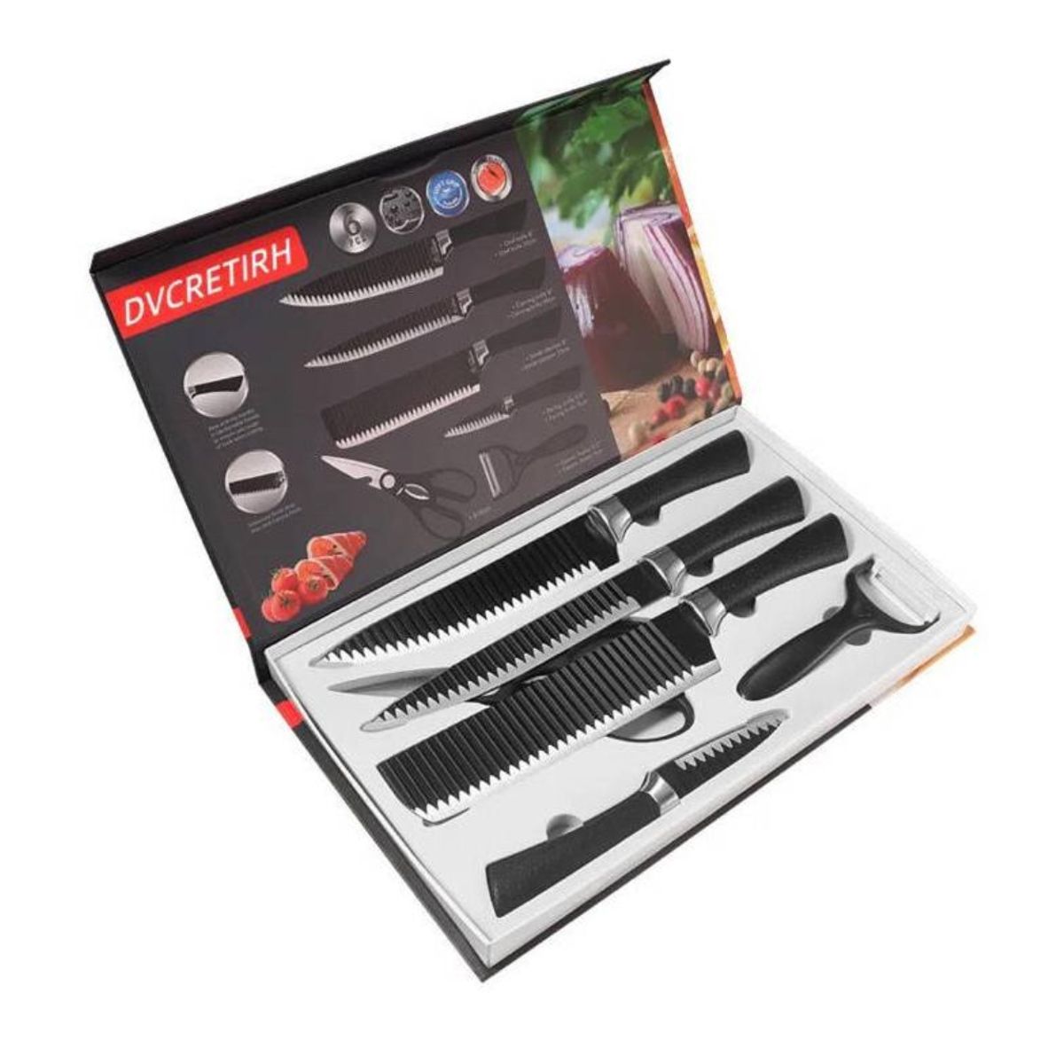 OEM - SET DE CUCHILLOS 6 PIEZAS ER-0238A