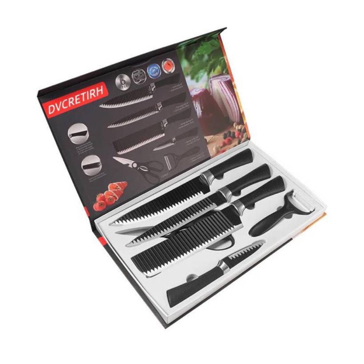 OEM - SET DE CUCHILLOS 6 PIEZAS ER-0238A