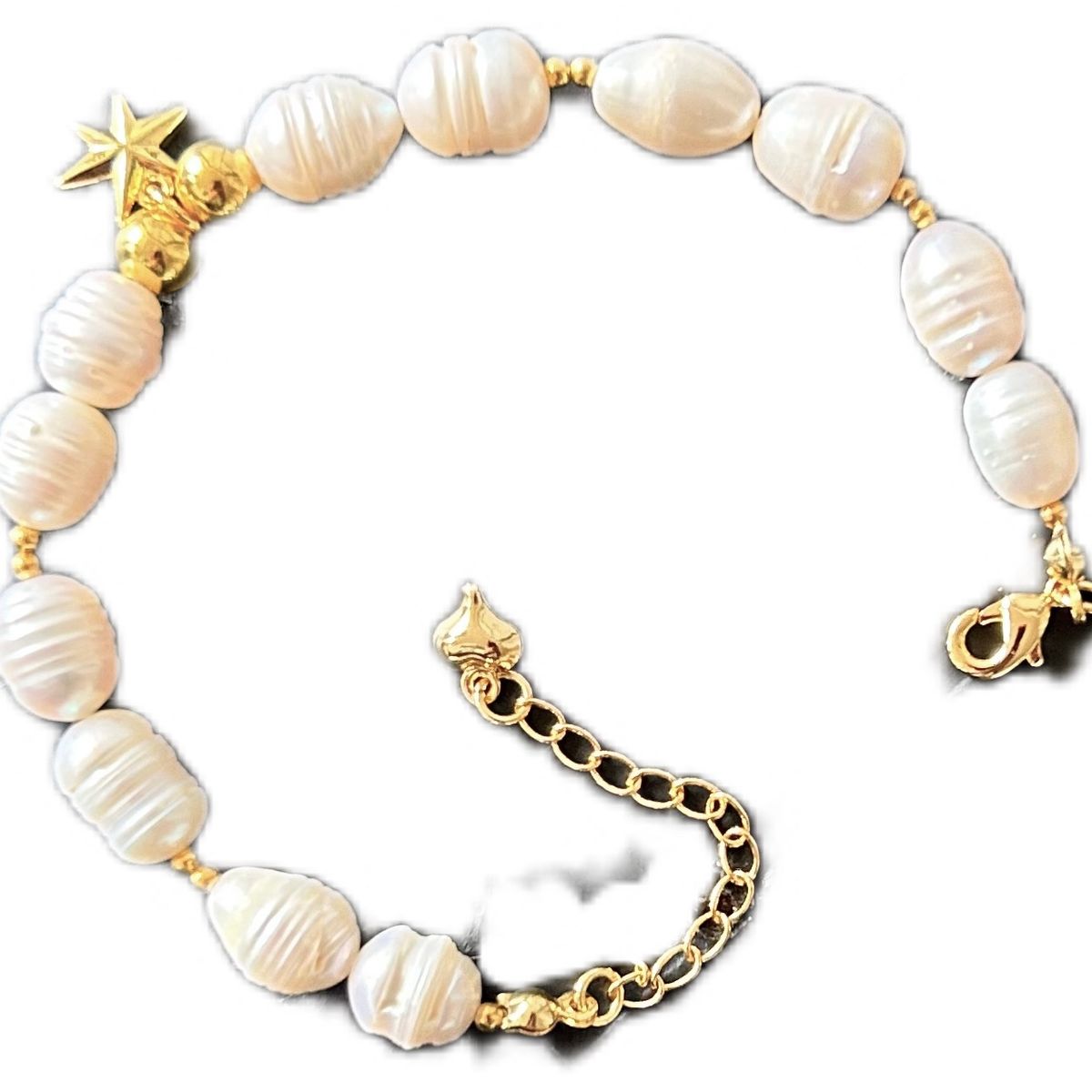 GENERICO - Pulsera perlas de rio