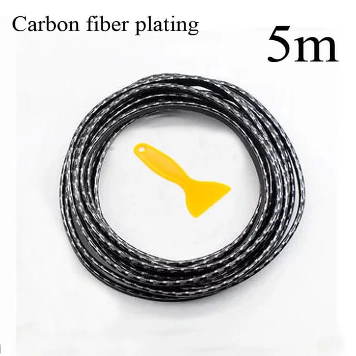 GENERICO - moldura embellecedora decorativa para interior de autos 5mts