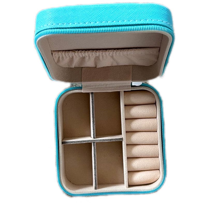 GENERICO - Mini organizador de joyas portatil estuche de viaje