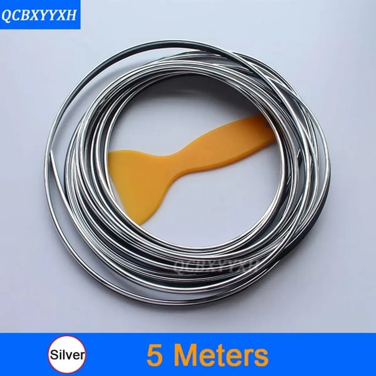 GENERICO - moldura embellecedora decorativa para interior de autos 5mts