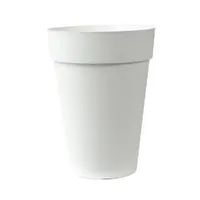 Macetero de plástico 34x46 cm color blanco