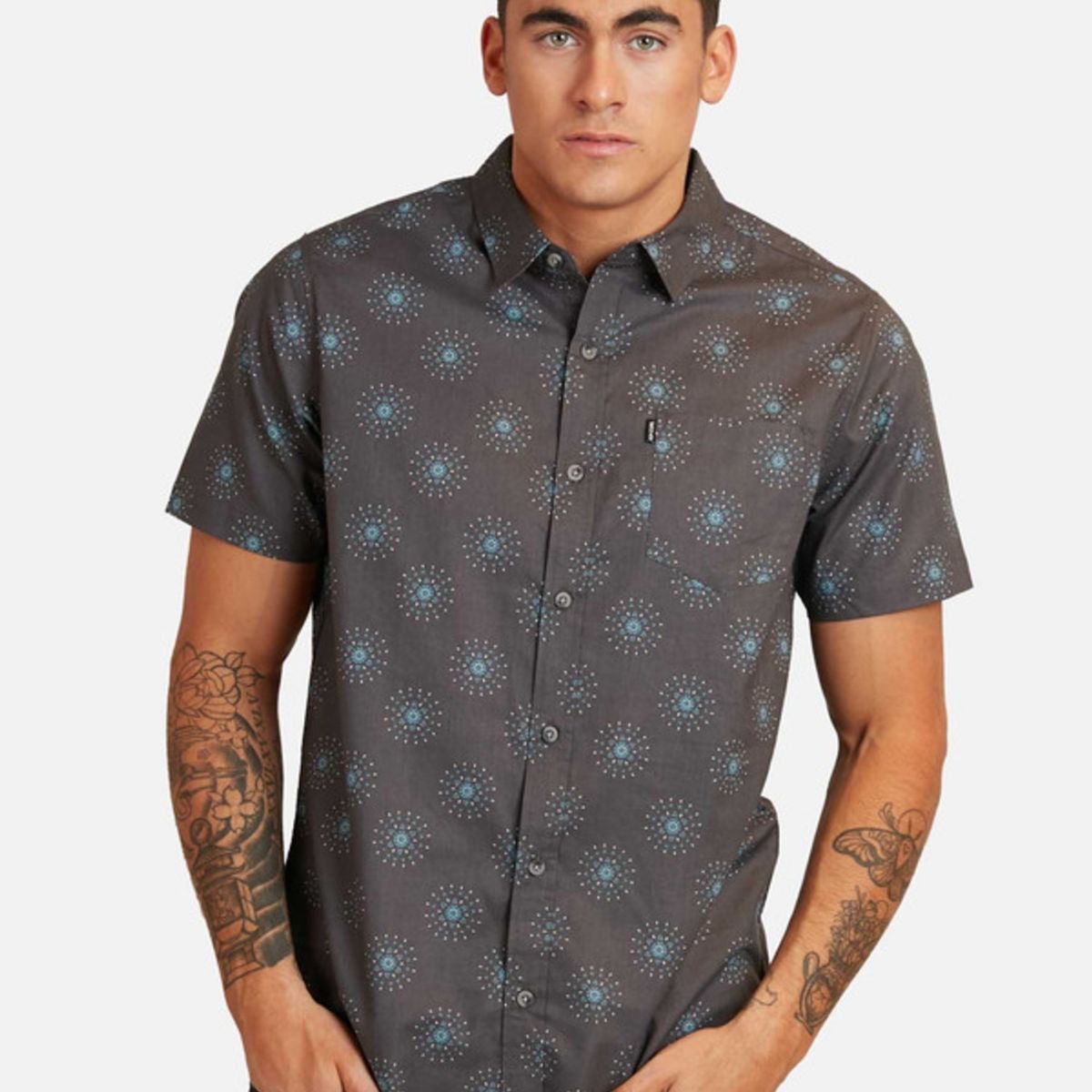 RIP CURL - Camisa M/C Multicolor Hombre Ripcurl