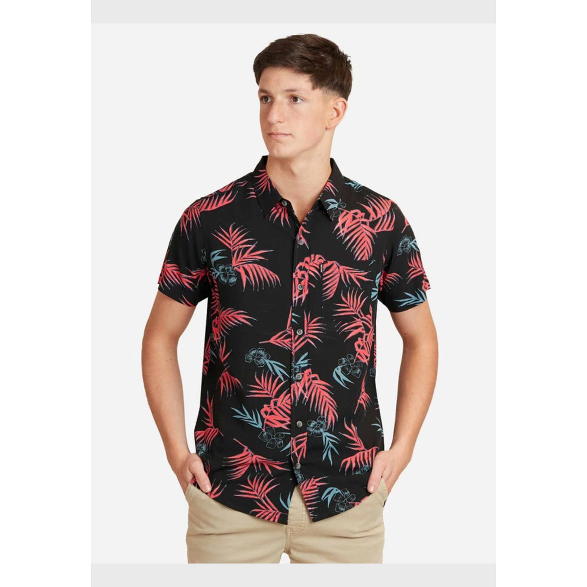 RIP CURL - Camisa M/C Multicolor Juvenil Hombre Ripcurl