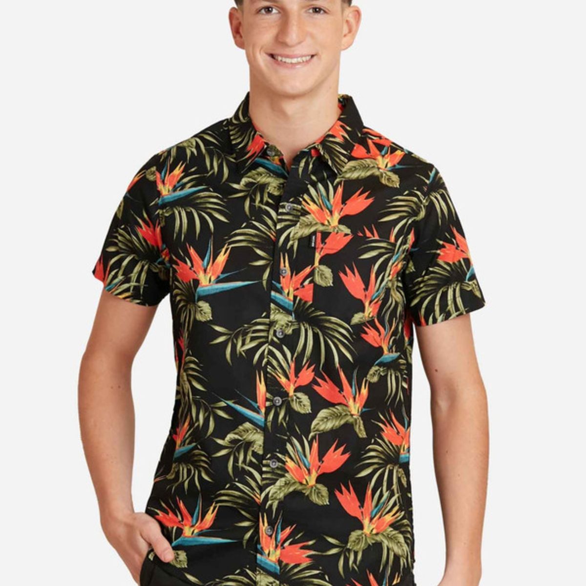 RIP CURL - Camisa M/C Multicolor Juvenil Hombre Ripcurl