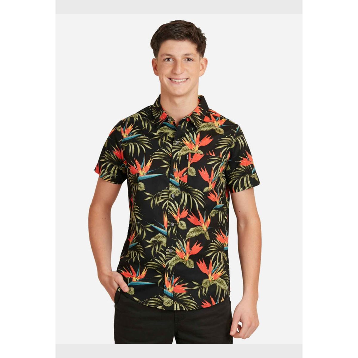 RIP CURL - Camisa M/C Multicolor Juvenil Hombre Ripcurl