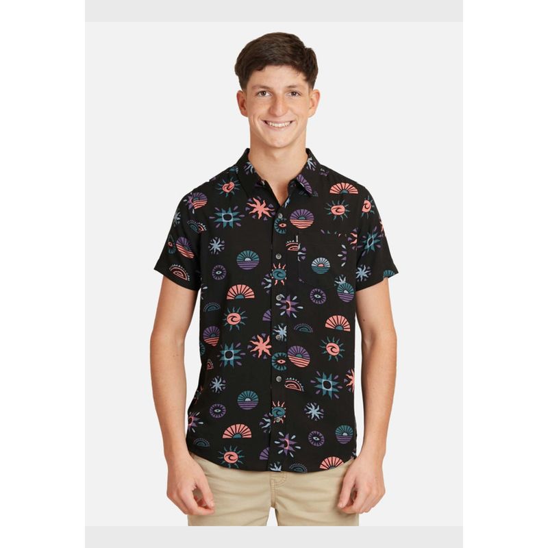 RIP CURL - Camisa M/C Multicolor Juvenil Hombre Ripcurl