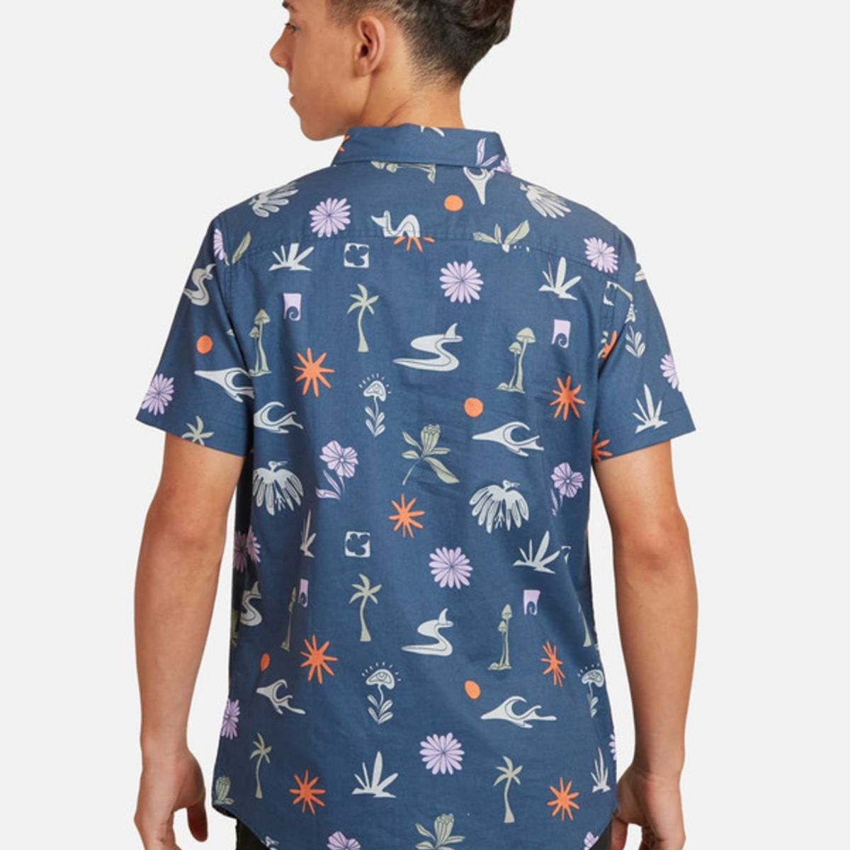 RIP CURL - Camisa M/C Multicolor Juvenil Hombre Ripcurl