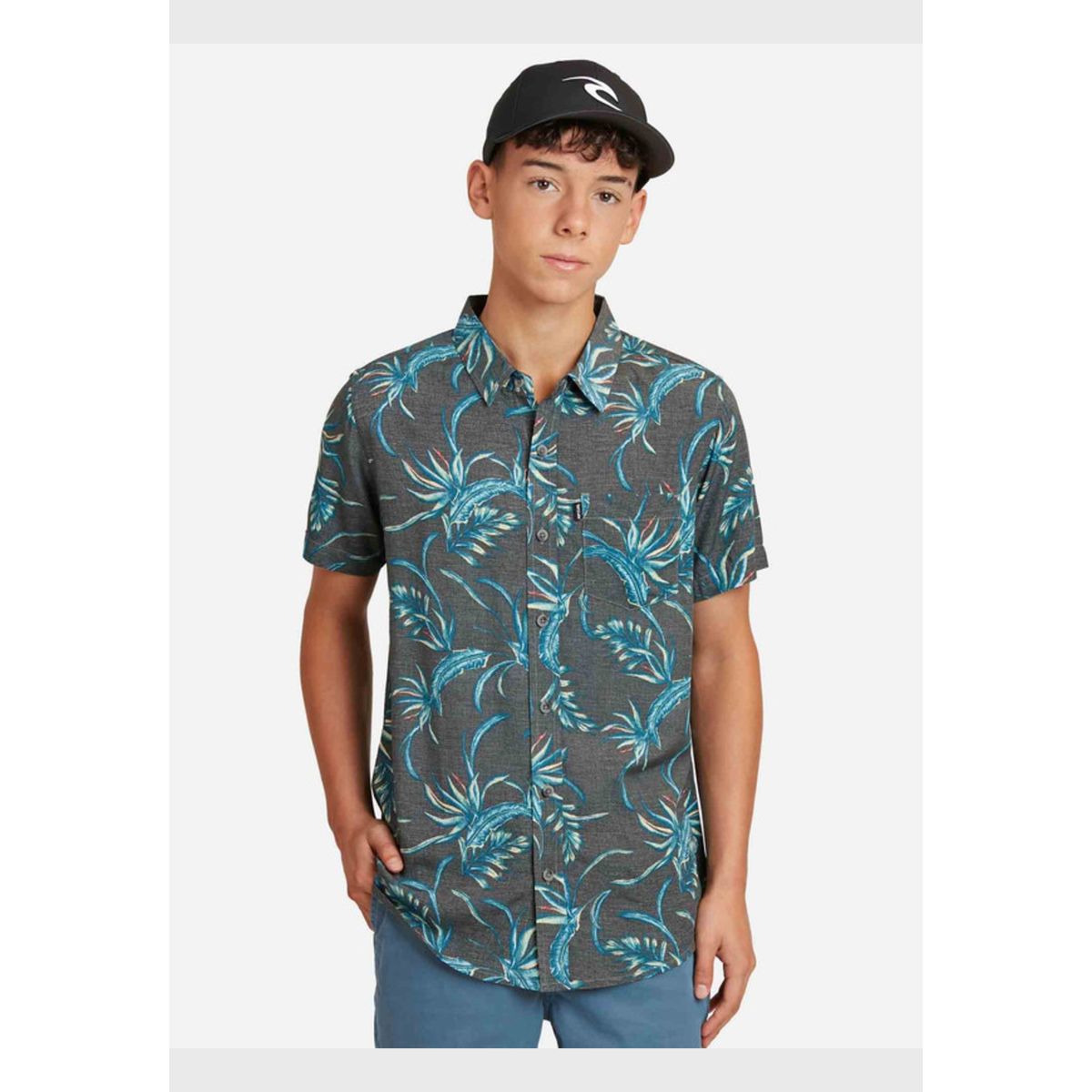RIP CURL - Camisa M/C Multicolor Juvenil Hombre Ripcurl