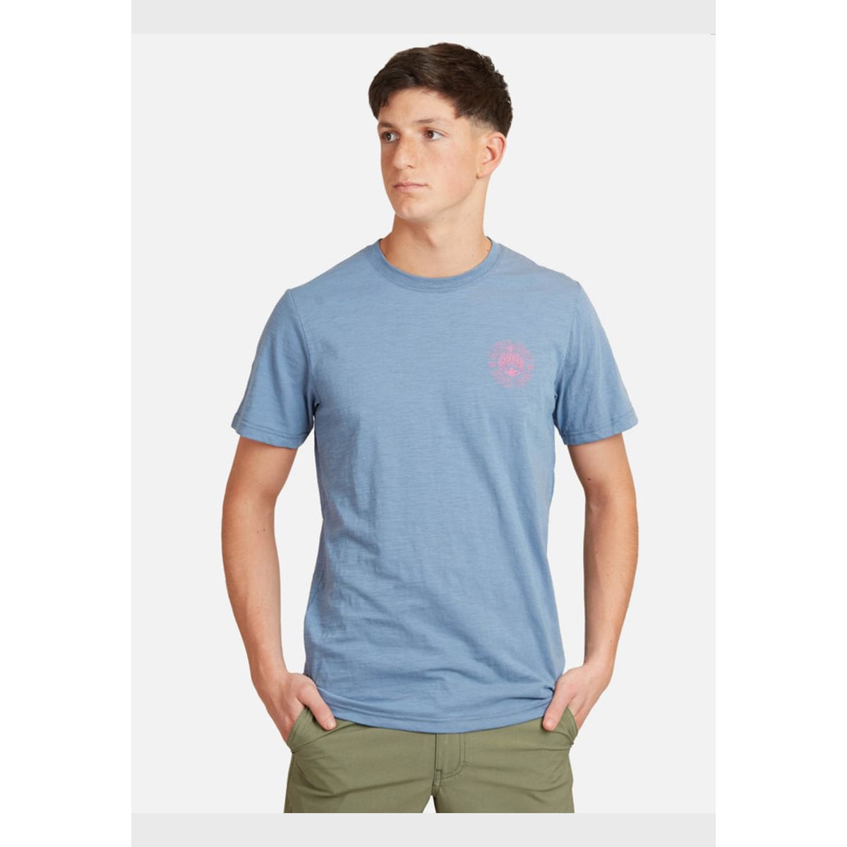 MAUI AND SONS - Polera Summer In The Waves Juvenil Hombre Azul