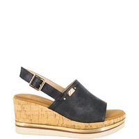 Sandalia Mujer Negro Lourde