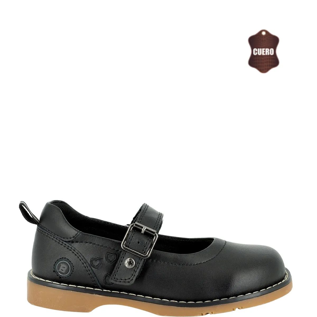 BAMBOO - Zapato Escolar Niña Negro Britton Bamboo
