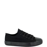 Zapatilla Escolar Hombre Full Negro Nagela