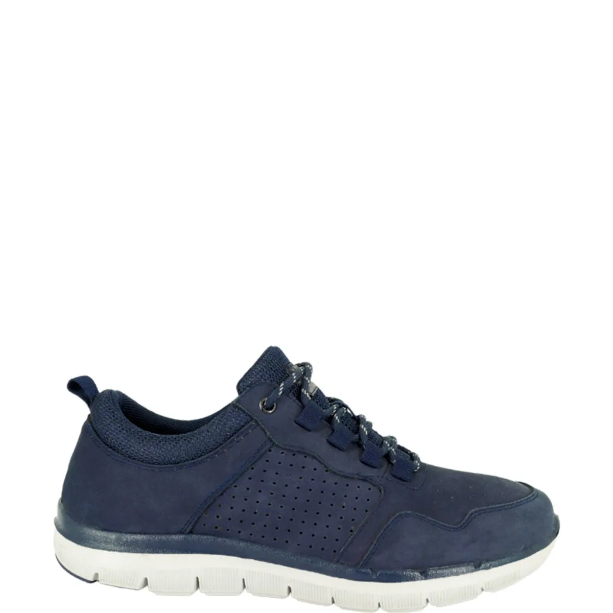 LONDON ADIXT - Zapato de Cuero Hombre Azul Munia London Adixt