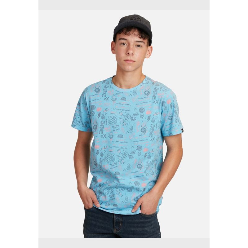 MAUI AND SONS - Polera Symbols Space Hombre Multicolor