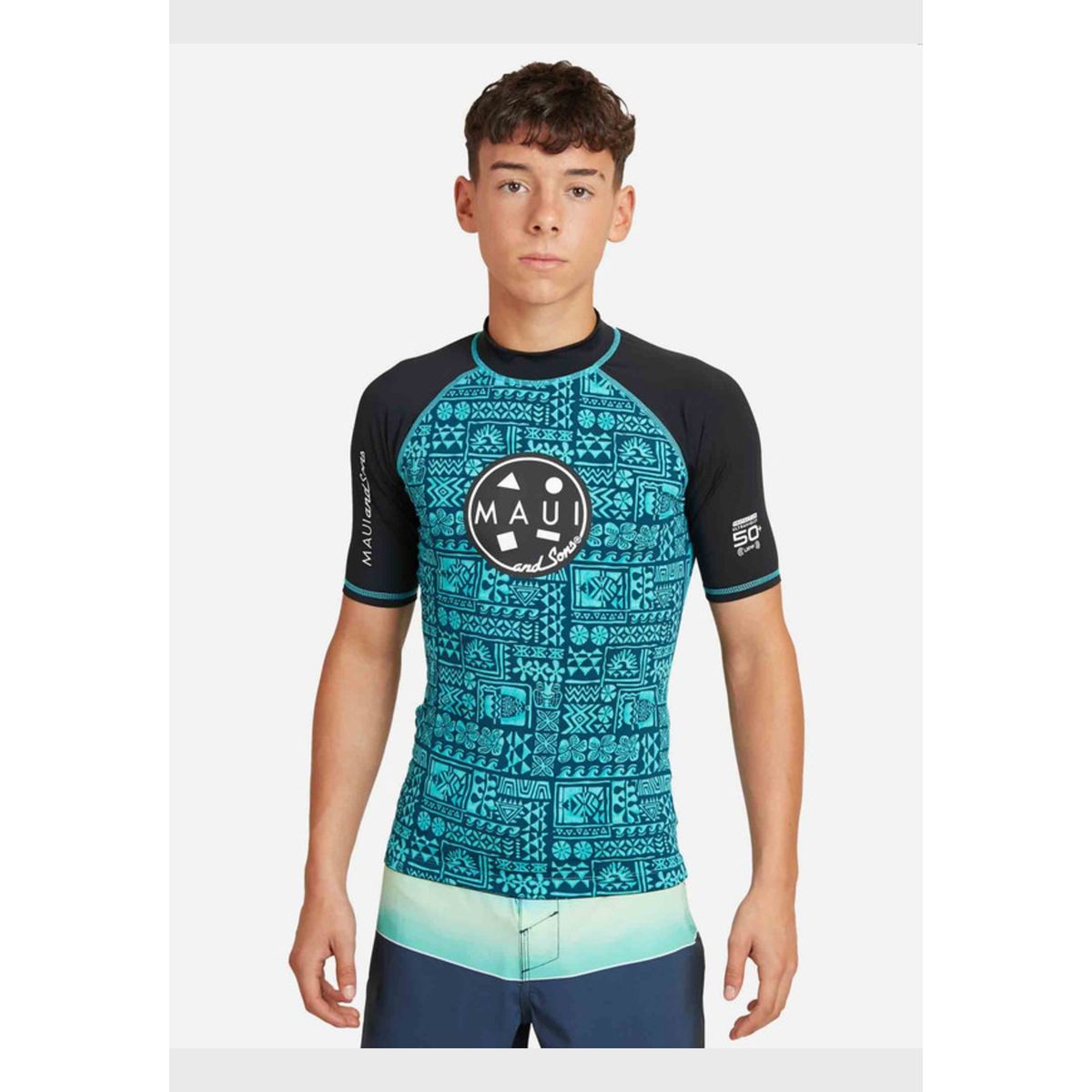 MAUI AND SONS - Polera UVP Juvenil Hombre Multicolor