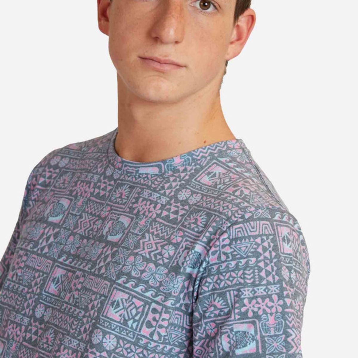 MAUI AND SONS - Polera Island Symbols Print Hombre Multicolor