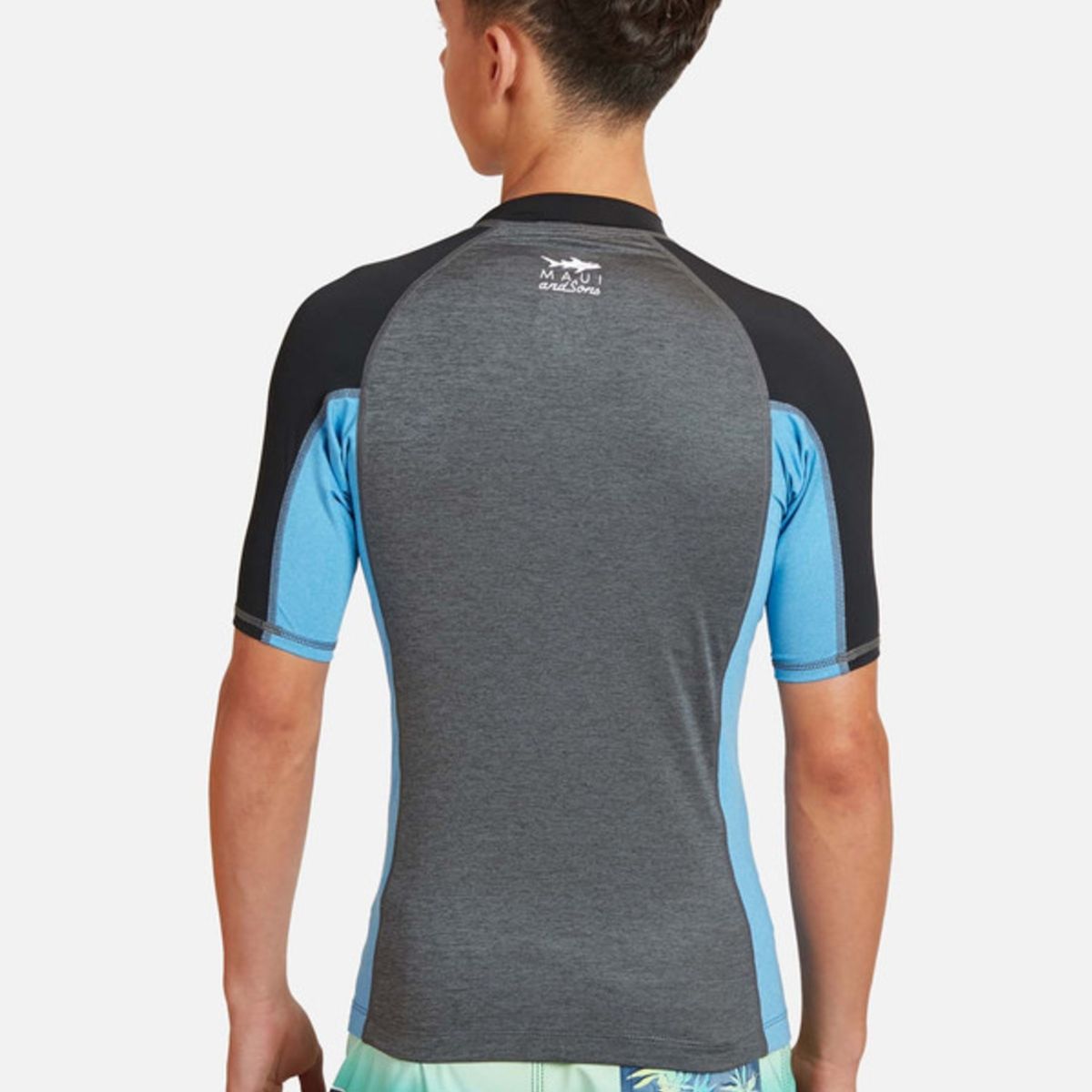 MAUI AND SONS - Polera UVP Juvenil Hombre Gris