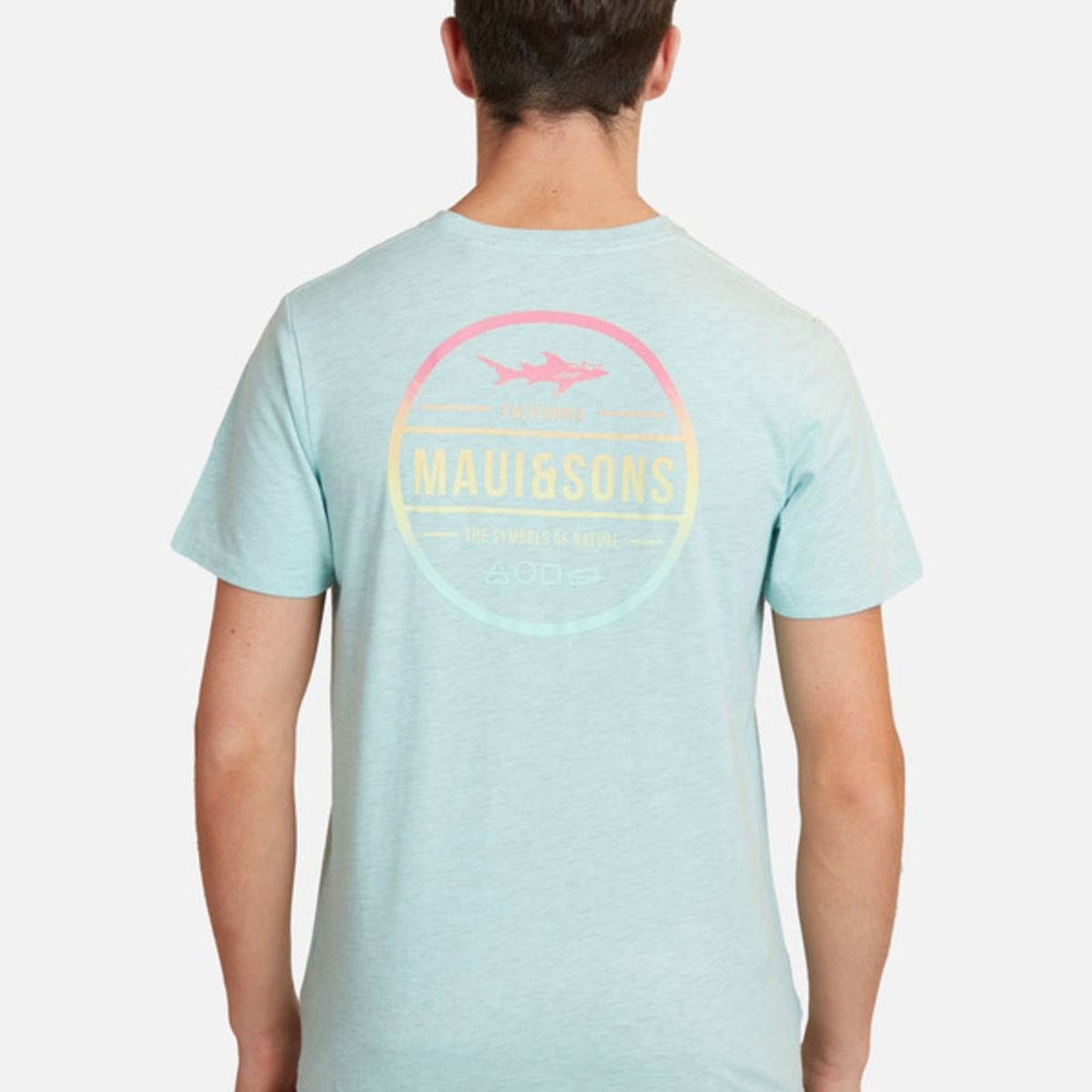 MAUI AND SONS - Polera Symbol Nature Fbr Yng B Juvenil Hombre Celeste