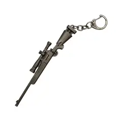 GENERICO - Llavero Metálico Negro Shadowfire