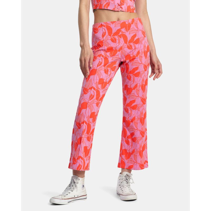 RVCA - Pantalón Mujer Drip J Ndpt Rosado RVCA