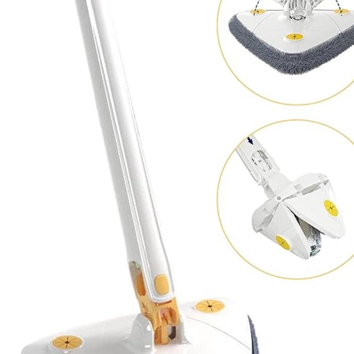 OEM - TRAPEADOR DE LIMPIEZA TRIANGULAR AJUSTABLE GIRATORIO 360°