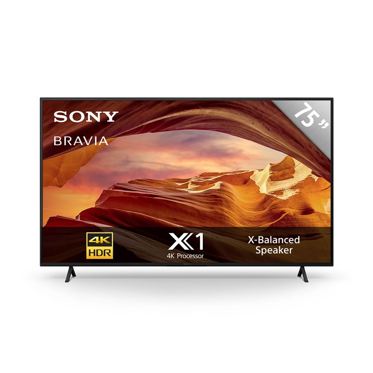 SONY - LED Smart TV 75 4K Ultra HD Google TV KD-75X77L