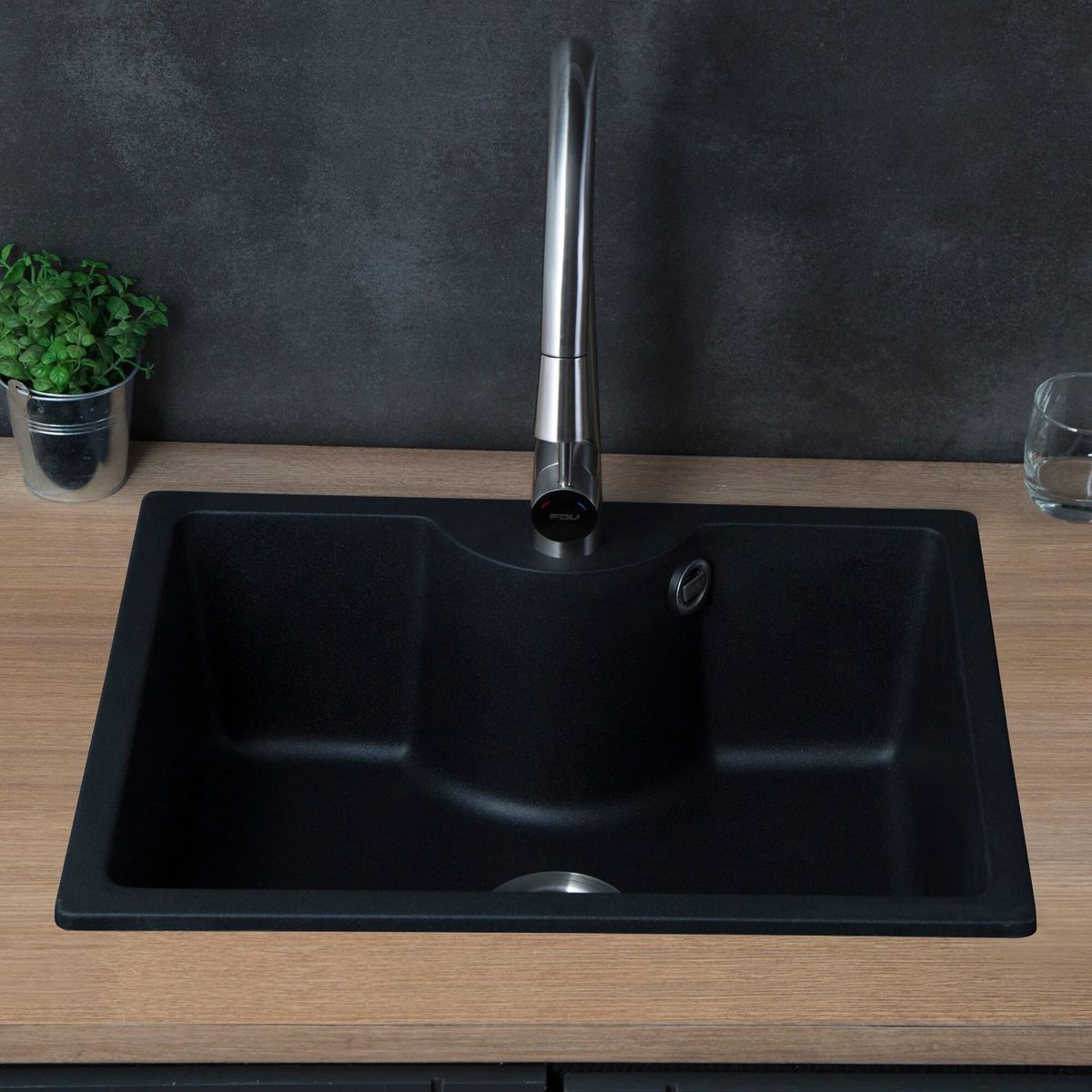 FDV - Lavaplatos Sobre Cubierta Granito Deluxe Tunez Small FDV