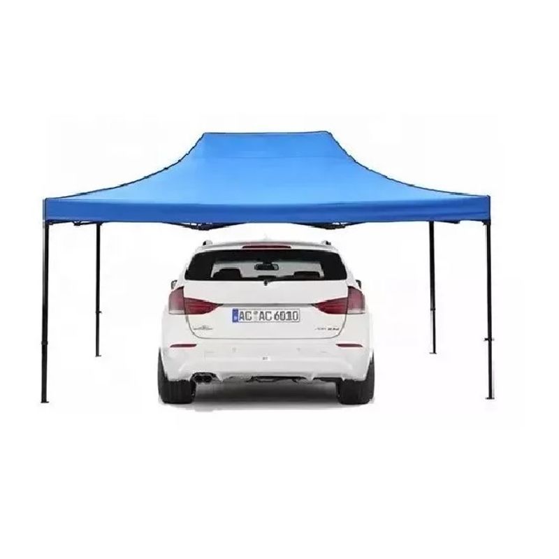GENERICO - Toldo Plegable Lona Engomada Impermeable 3x45 Mts Azul