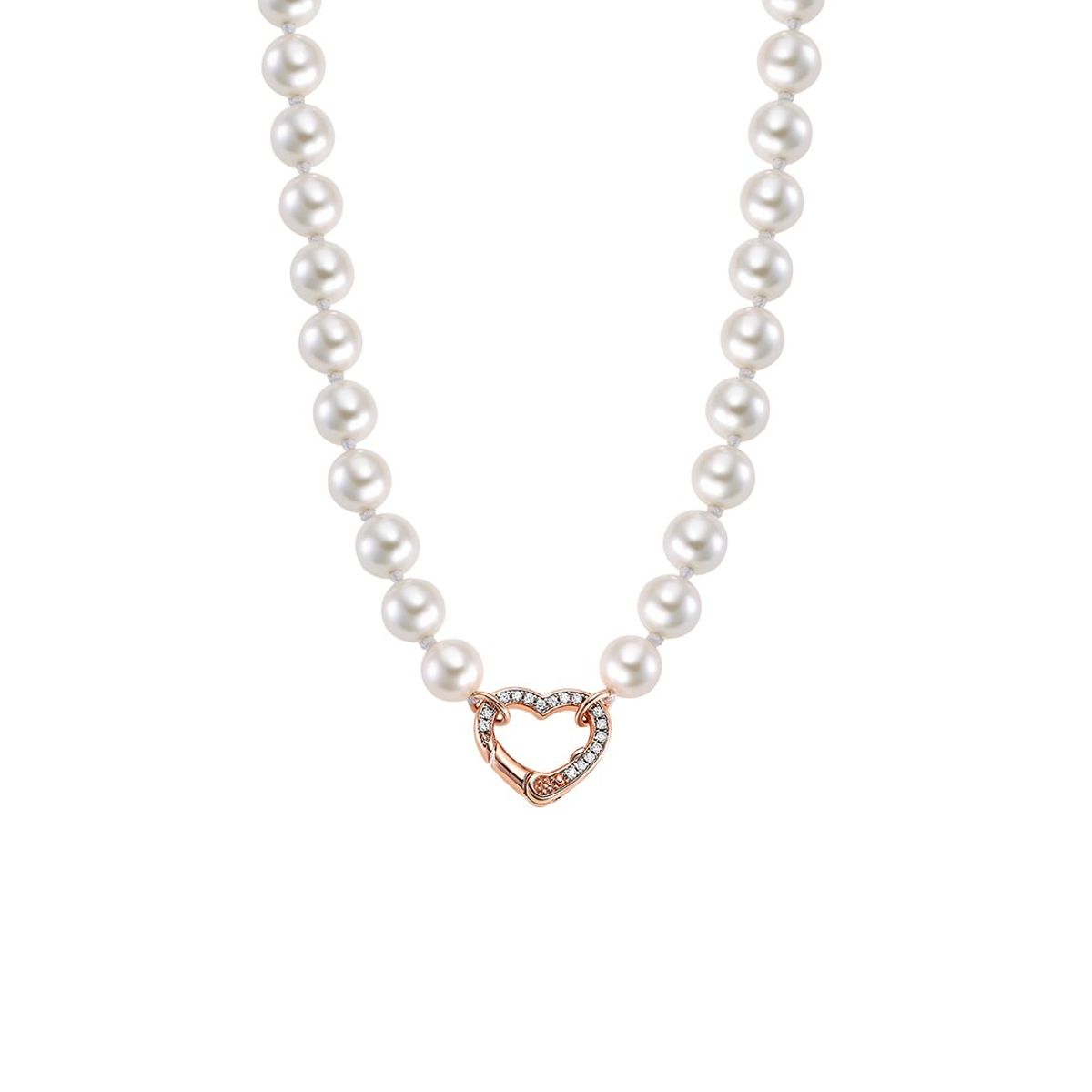 LOTUS SILVER - Collar LP3535-1/2 Lotus Silver Mujer Pearls