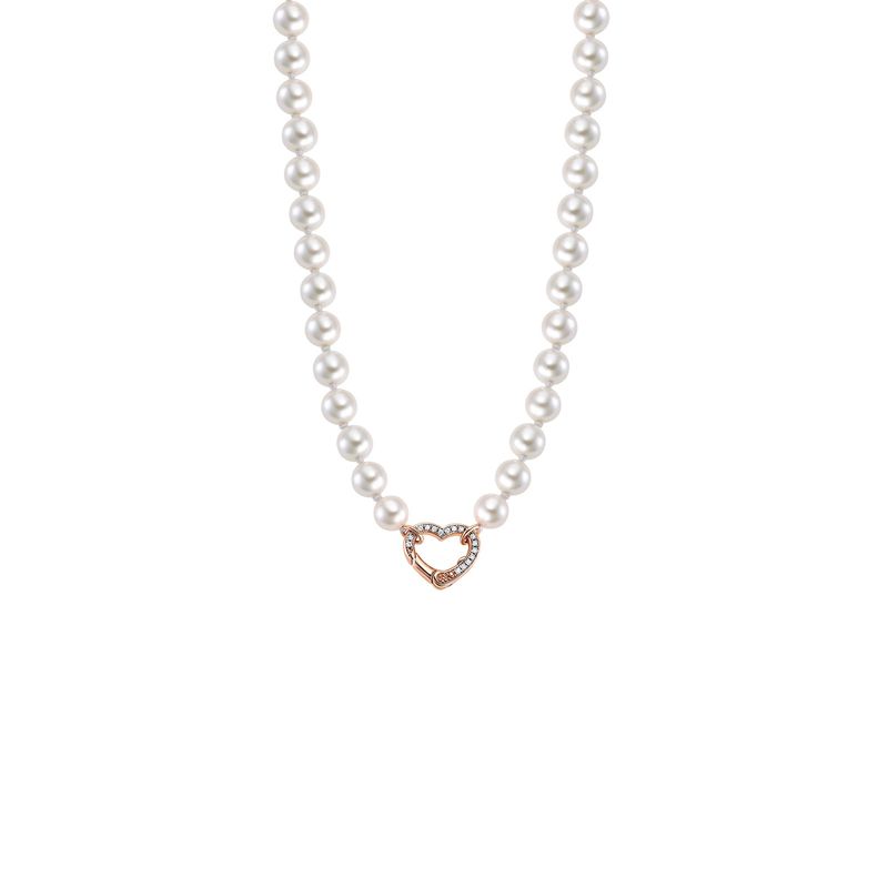 LOTUS SILVER - Collar LP3535-1/2 Lotus Silver Mujer Pearls