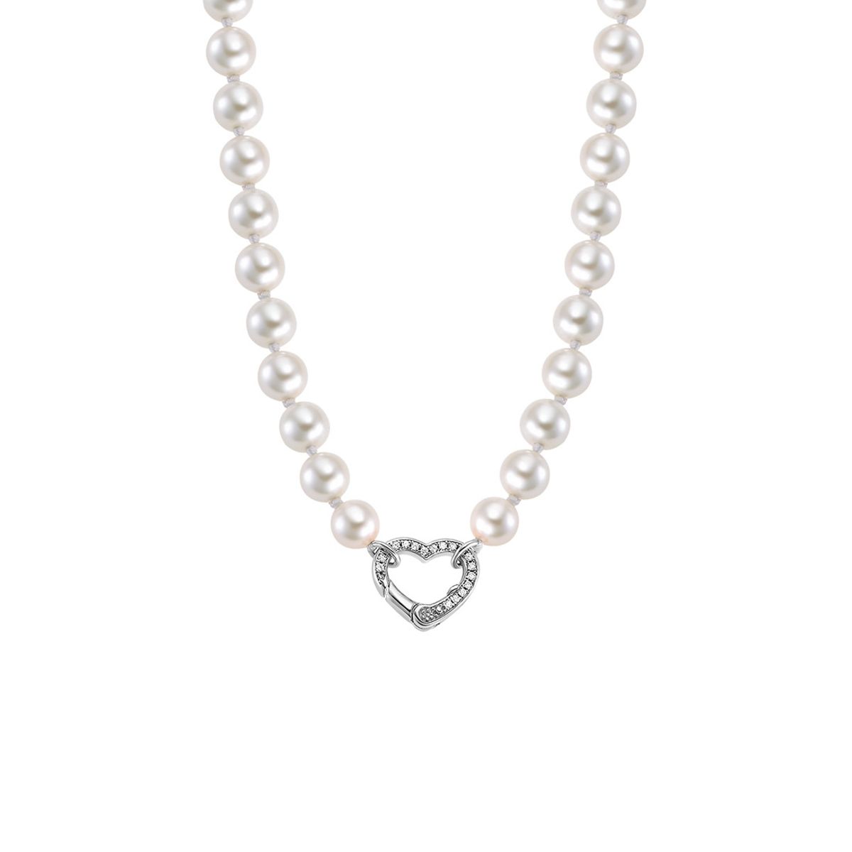 LOTUS SILVER - Collar LP3535-1/1 Lotus Silver Mujer Pearls