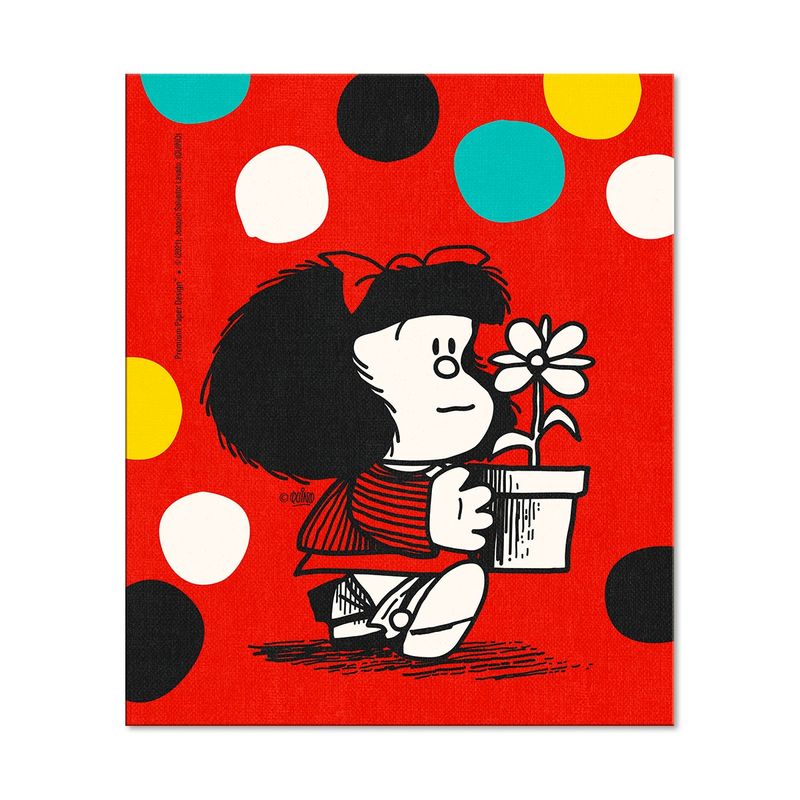 GENERICO - Paño Limpia Lentes  Mafalda con la plantita