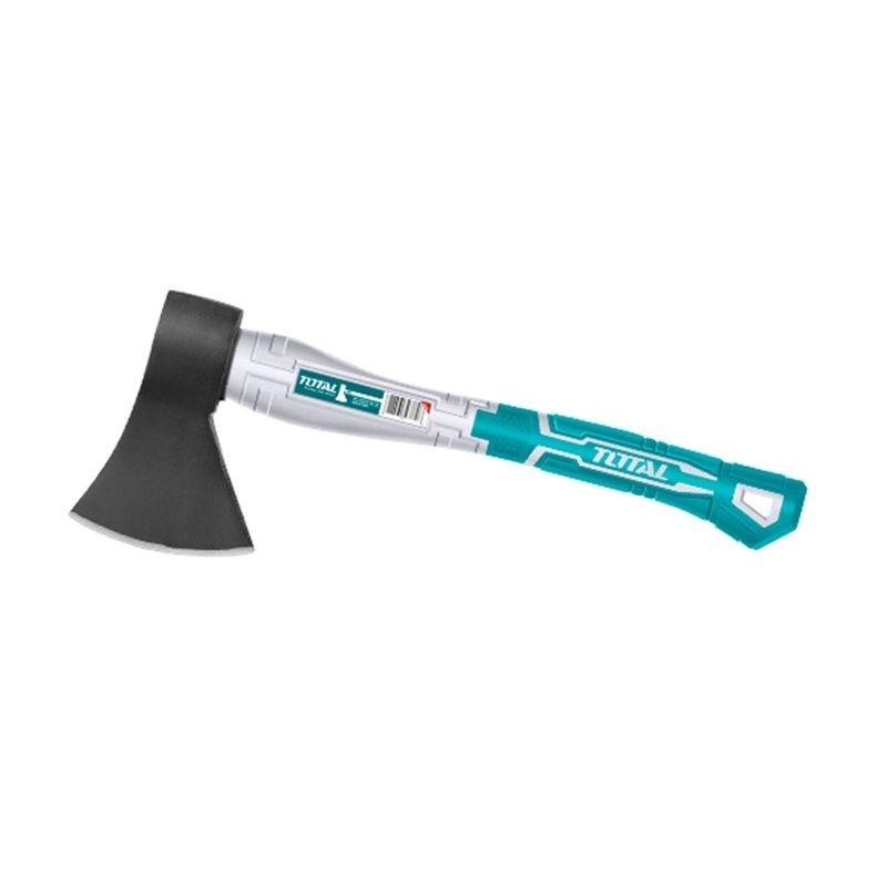 TOTAL TOOLS - Hacha de Mano 800g Mango de Fibra TOTAL