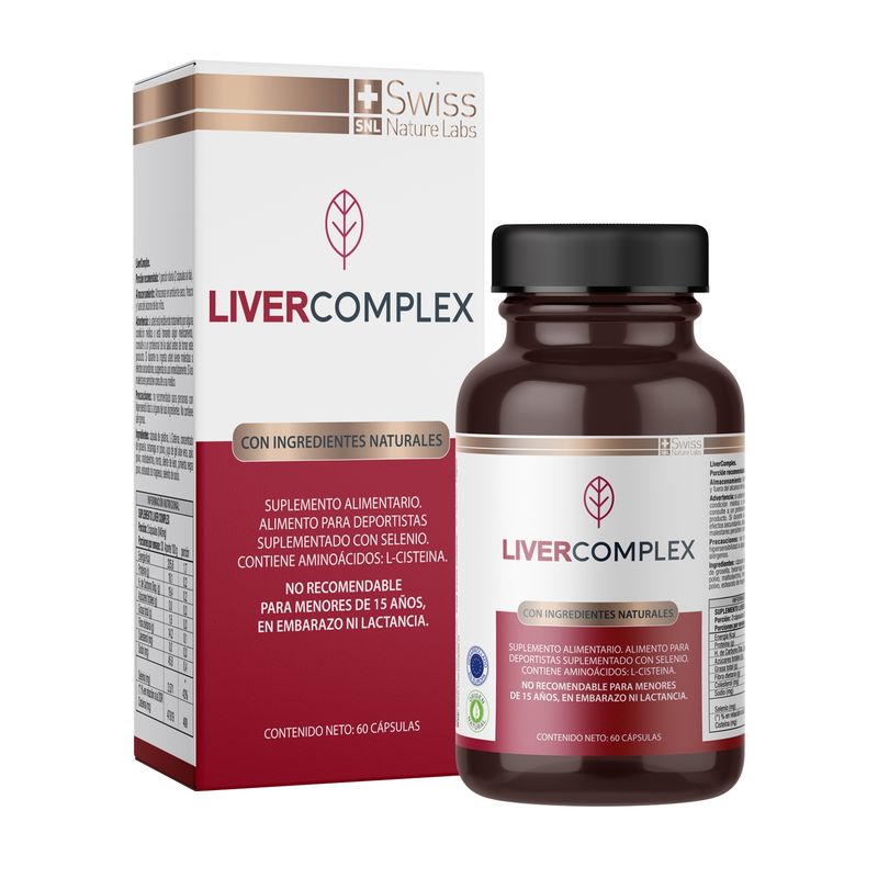 SWISS NATURE LABS - Liver Complex Un mes