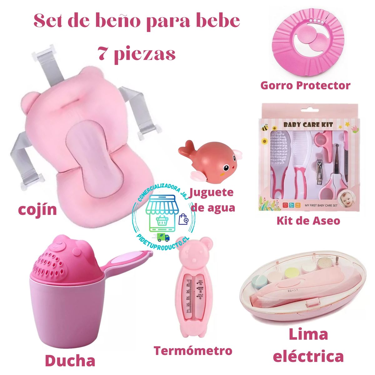 GENERICO - Set De Baño Para Baño y Bañeras de bebes
