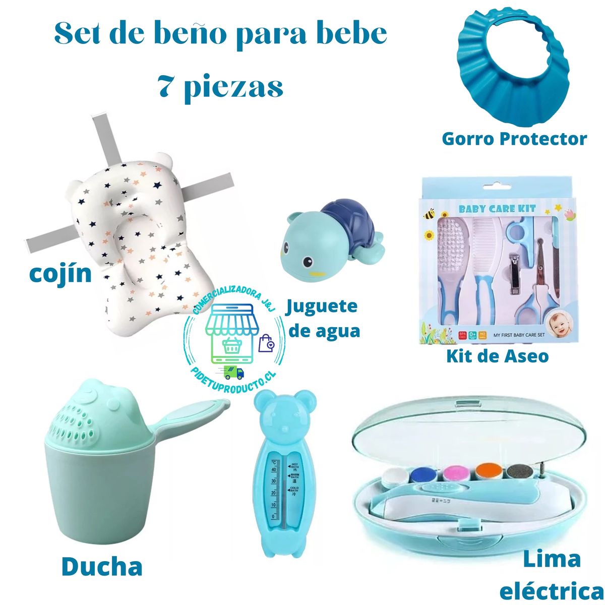 GENERICO - Set De Baño Para Baño y Bañeras de bebes niños
