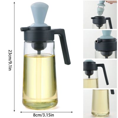 Imagen 2 del producto DISPENSADOR DE ACEITE DE OLIVA 2 EN 1 CON CEPILLO