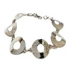 JOYAS MYTOKE - Pulsera Textura Circulos Calados Plata Nacional 980