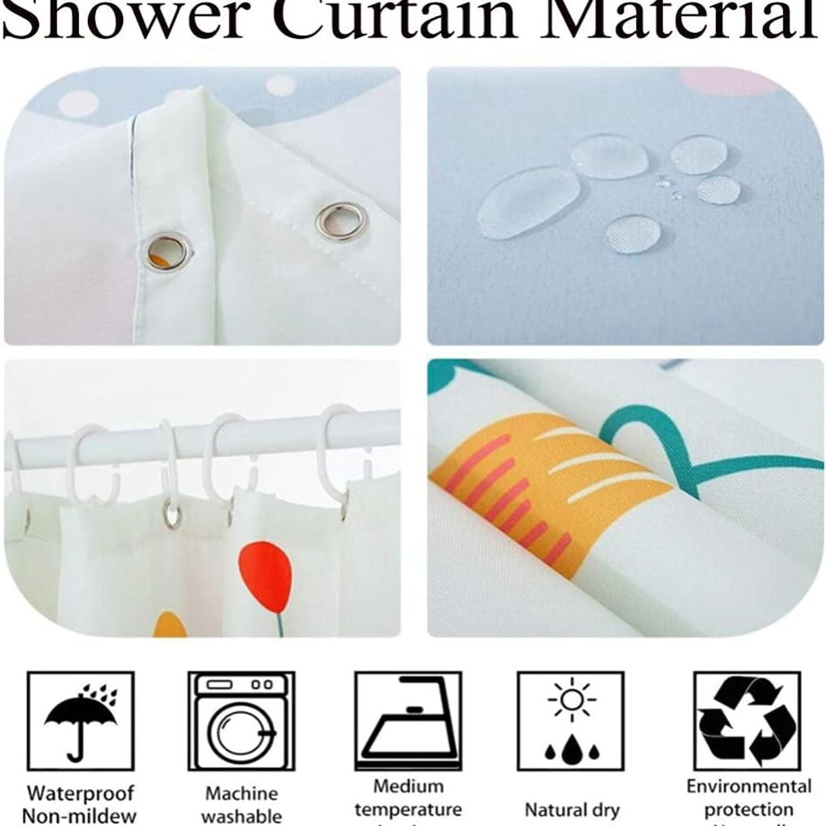 GENERICO - SET de baño COMPLETO 4 piezas CON DISEÑO CALLES BONITA