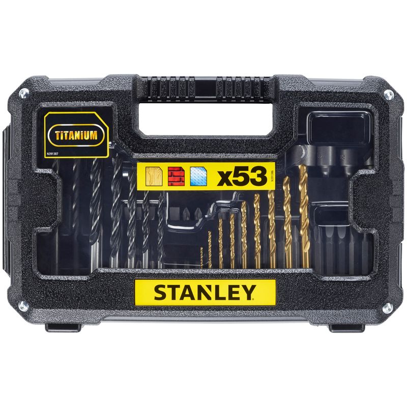 STANLEY - Set perforar y atornillar 56 piezas Stanley STA7223-XJ