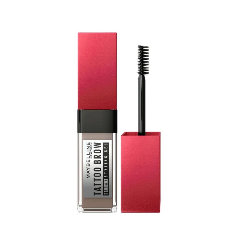 MAYBELLINE - Maybelline Delineador para Cejas Tattoo Brow 3 Day Gel Grey Brown As.