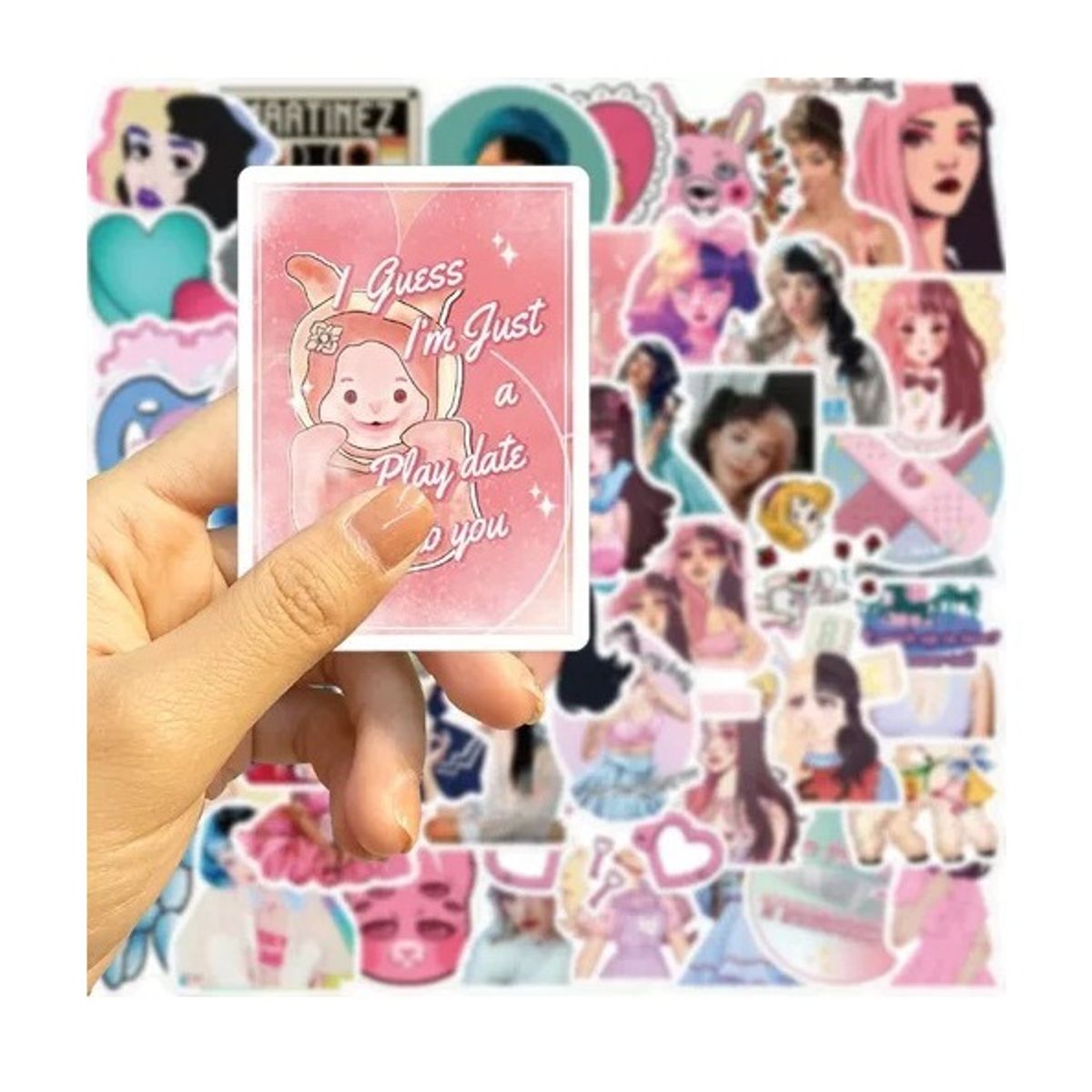 GARSIL - 50 Stickers De Melanie Martinez - Etiquetas Autoadhesivas