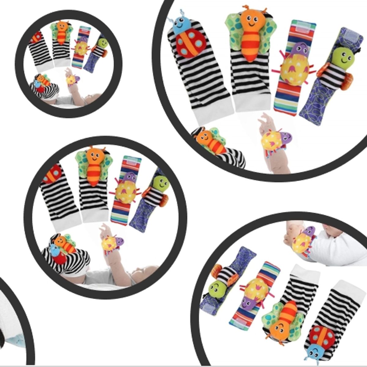 GENERICO - calcetín mas muñequeras sensoriales