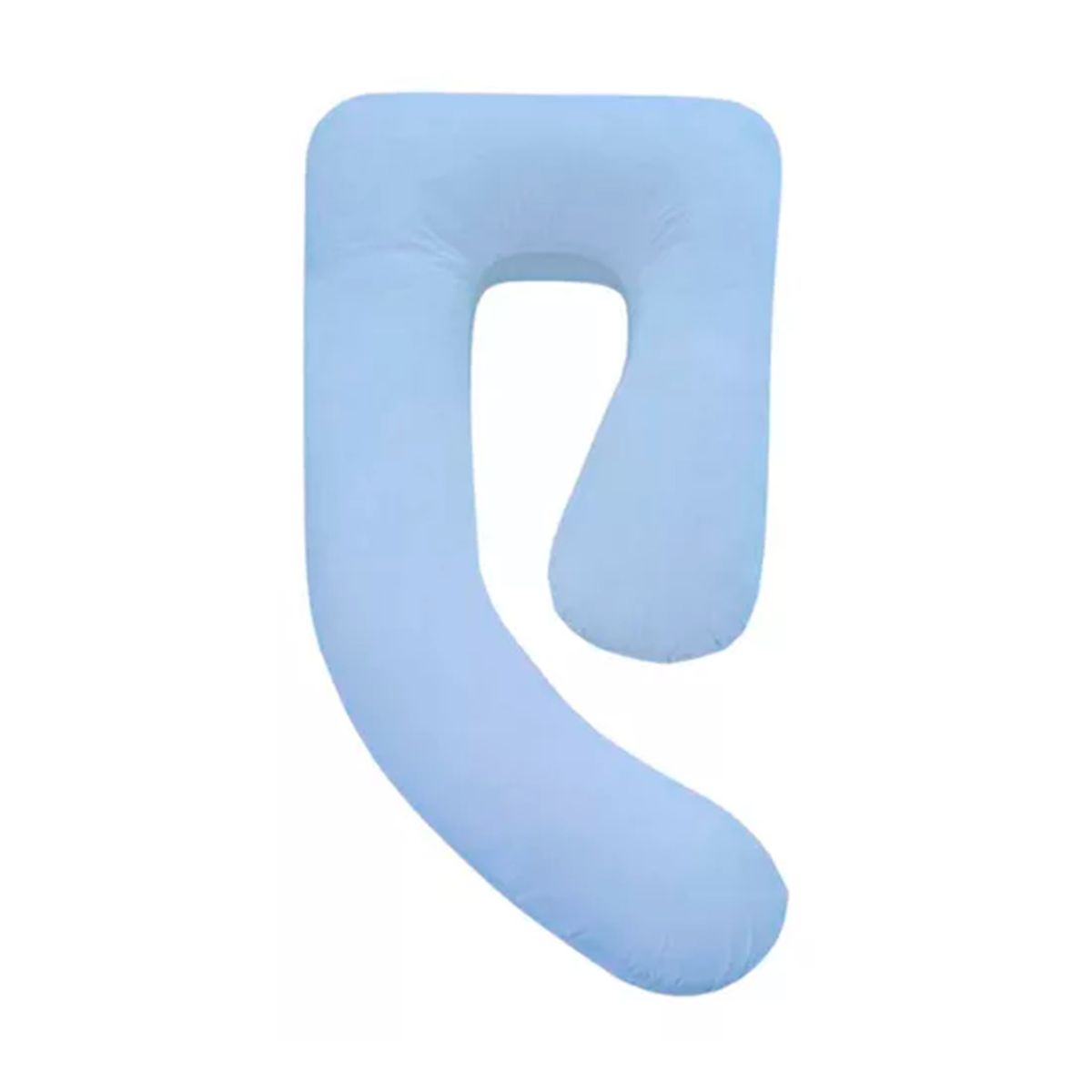 GENERICO - Cojín Almohada Maternal U  Funda Extra Suave Azul