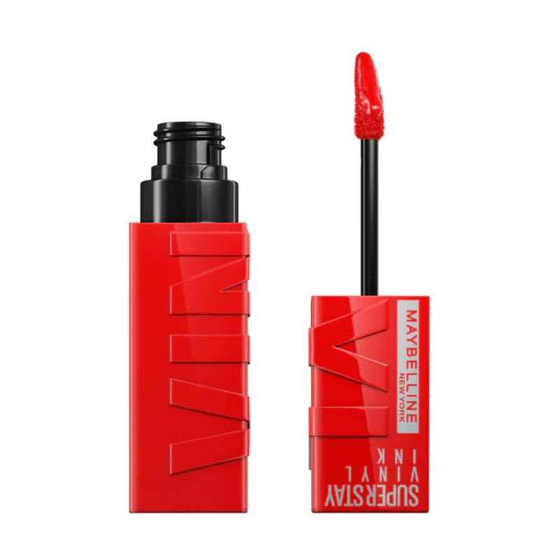 MAYBELLINE - Maybelline SS Vinyl Ink RED-HOT.