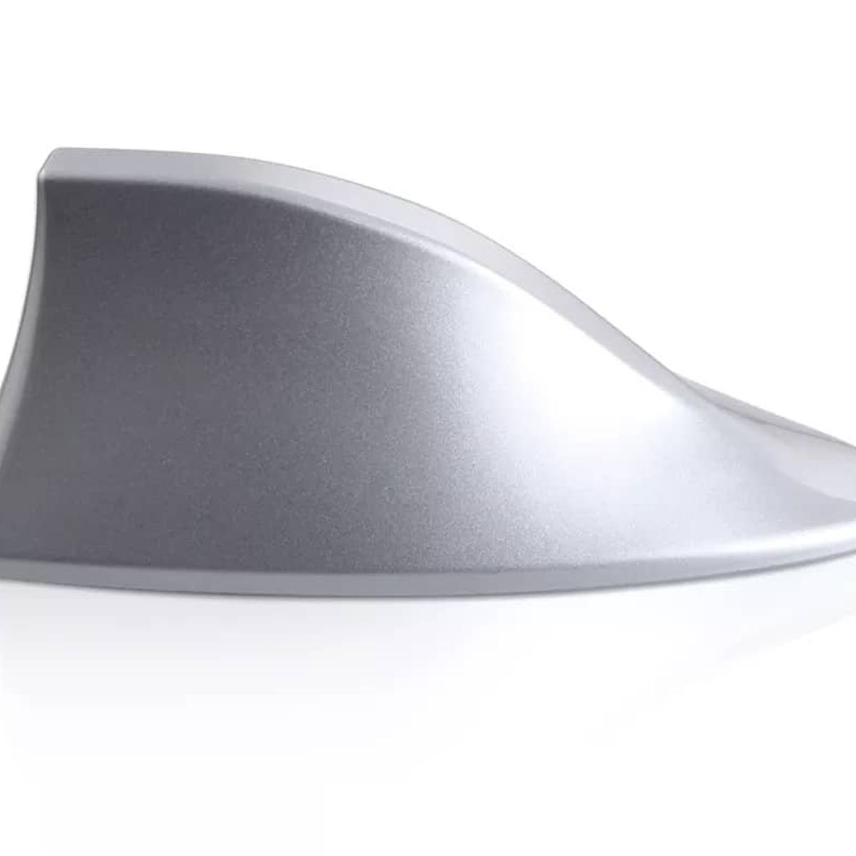 GENERICO - Antena aleta de tiburón tuning para autos PLATA