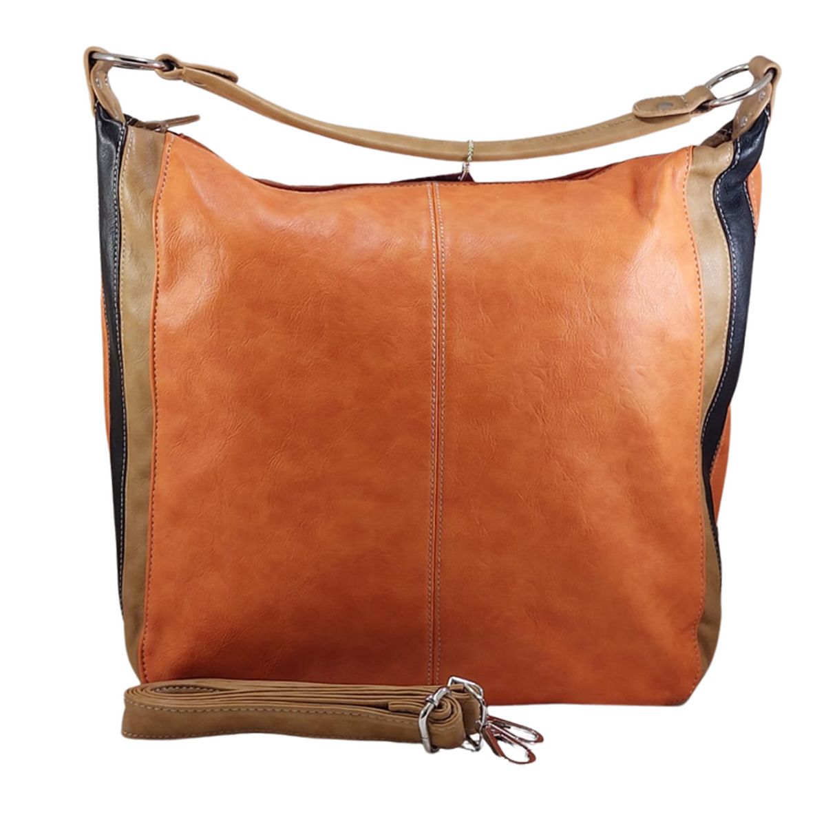 MOHICAN - CARTERA CASUAL PARA MUJER SIN ARGOLLAS NARANJA
